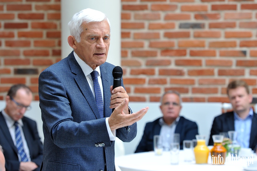 Jerzy Buzek w Elblgu, fot. 37
