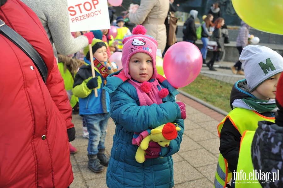 Stop przemocy - marsz ulicami Elblga, fot. 21