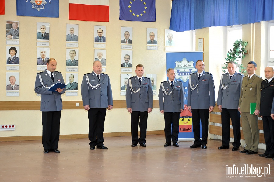 Inspektor Krzysztof Konert nowym komendantem Policji w Elblgu, fot. 8