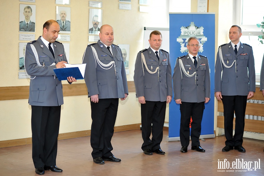 Inspektor Krzysztof Konert nowym komendantem Policji w Elblgu, fot. 20