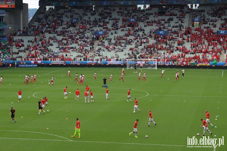 Fotoreporta z meczu Polska - Szwajcaria w Saint Etienne na EURO 2016, fot. 17