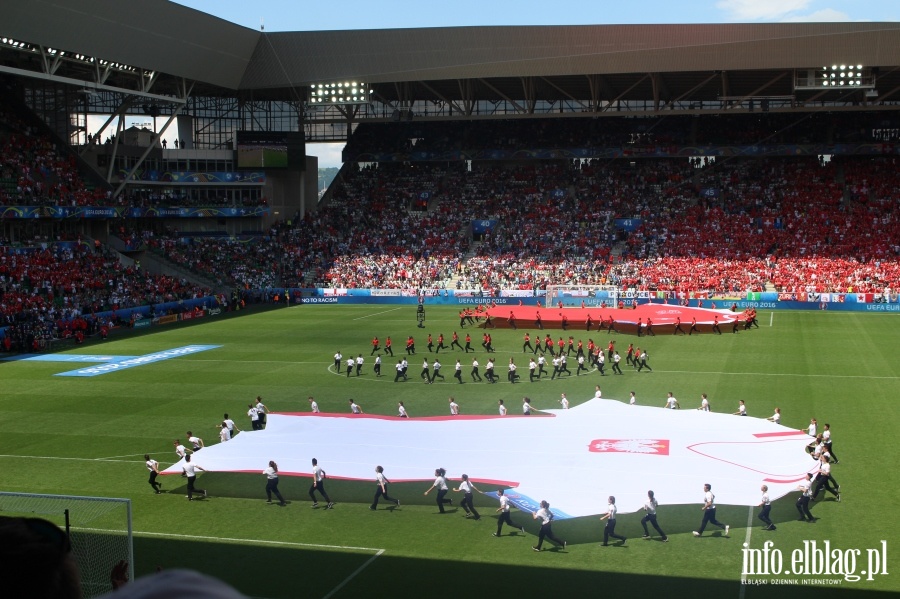Fotoreporta z meczu Polska - Szwajcaria w Saint Etienne na EURO 2016, fot. 20