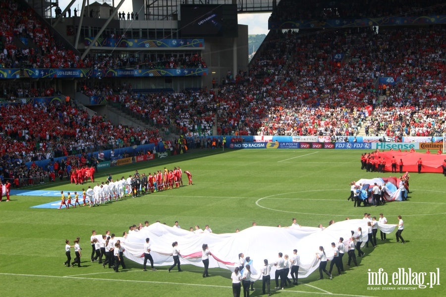 Fotoreporta z meczu Polska - Szwajcaria w Saint Etienne na EURO 2016, fot. 26