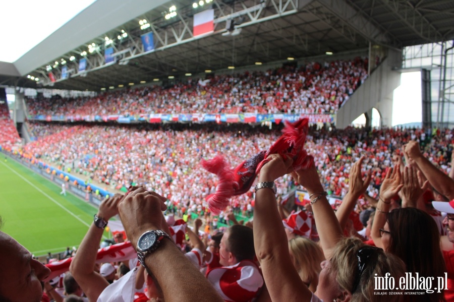 Fotoreporta z meczu Polska - Szwajcaria w Saint Etienne na EURO 2016, fot. 33