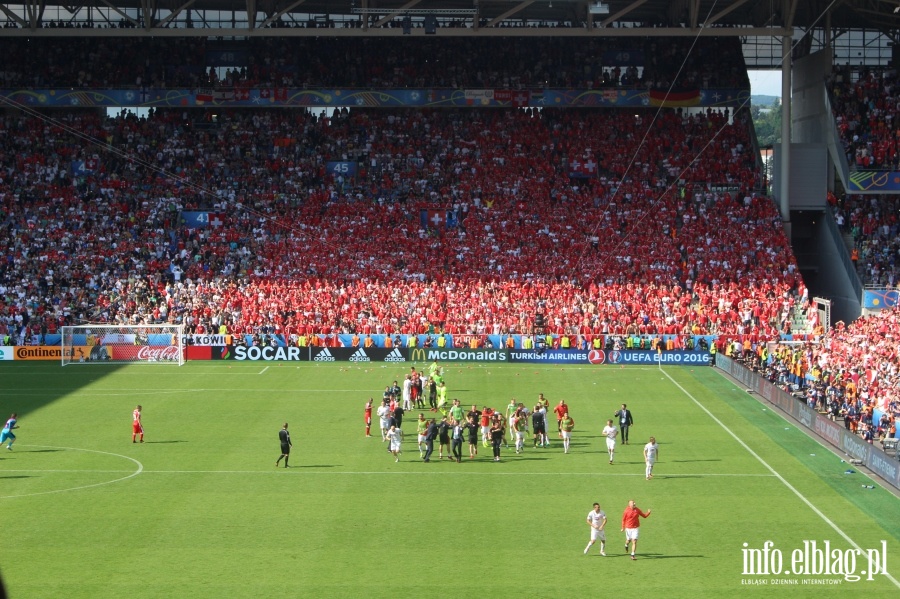 Fotoreporta z meczu Polska - Szwajcaria w Saint Etienne na EURO 2016, fot. 43