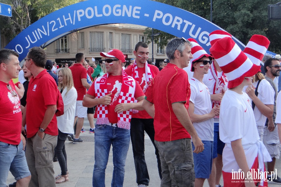 Fotoreporta z meczu Polska - Portugalia w Marsylii na EURO 2016, fot. 10