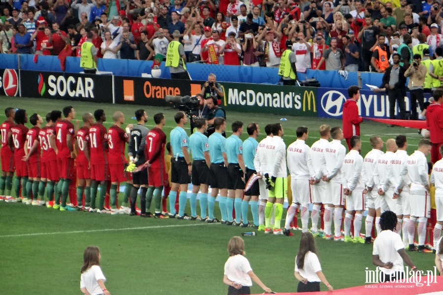 Fotoreporta z meczu Polska - Portugalia w Marsylii na EURO 2016, fot. 40