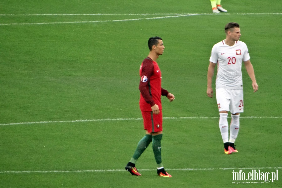 Fotoreporta z meczu Polska - Portugalia w Marsylii na EURO 2016, fot. 43
