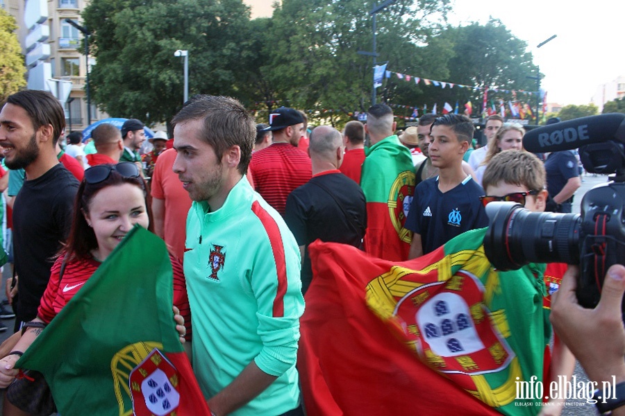 Fotoreporta z meczu Polska - Portugalia w Marsylii na EURO 2016, fot. 60