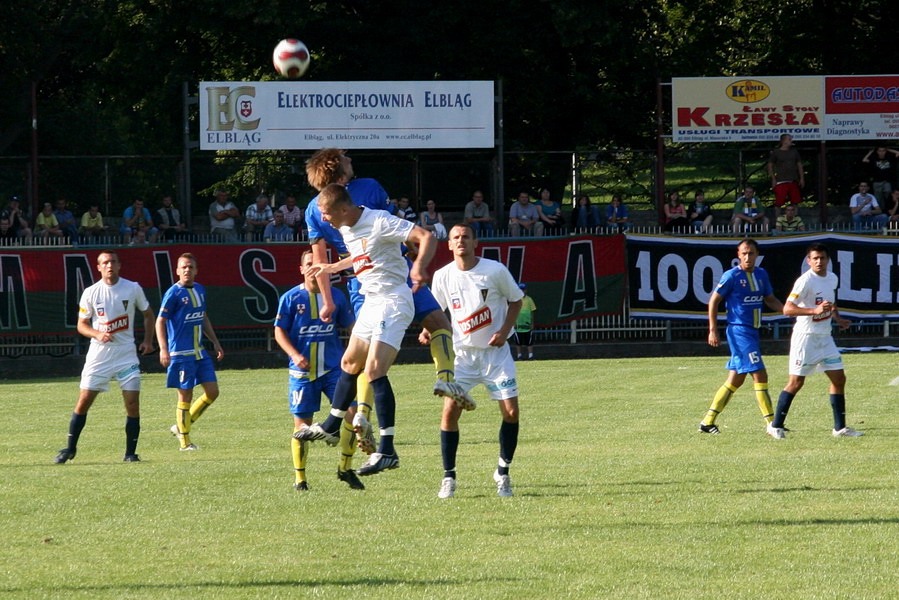 Mecz Pucharu Polski Olimpia Elblg - Pogo Szczecin 1:2, fot. 12