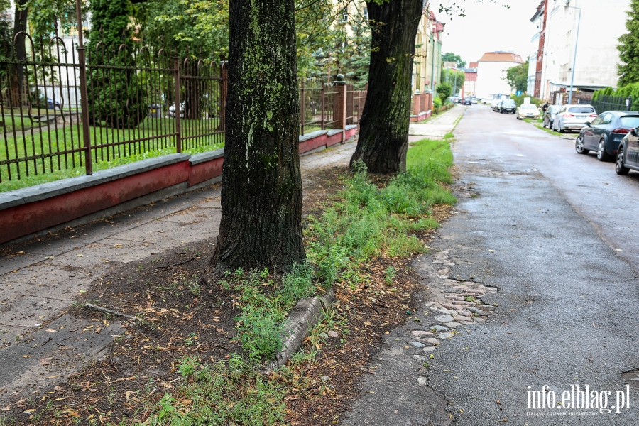 Zaniedbane ulice Elblga: Zacisze i Powstacw Warszawskich, fot. 4