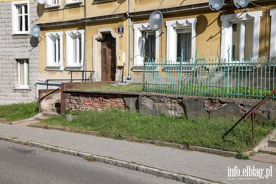 Zaniedbane ulice Elblga: Jaminowa, Lubraniecka, Poprzeczna, fot. 4