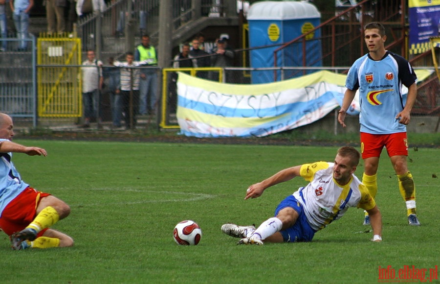 Mecz 6 kolejki II ligi: Olimpia Elblg - Znicz Pruszkw 0-0, fot. 12