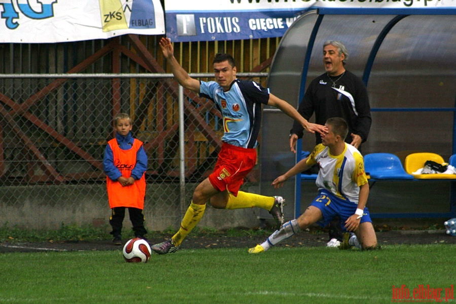 Mecz 6 kolejki II ligi: Olimpia Elblg - Znicz Pruszkw 0-0, fot. 16