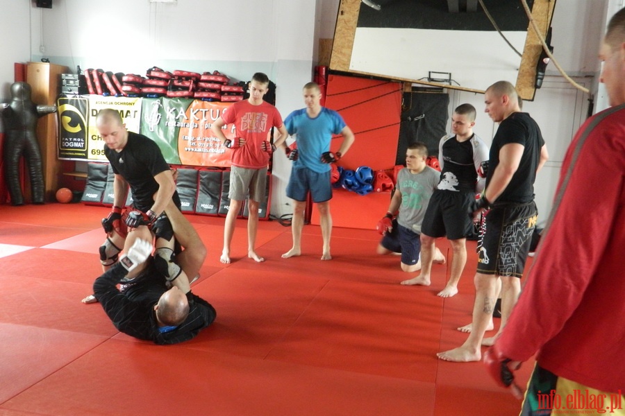 Seminarium MMA z Szymonem Bokowskim w Fight Club Elblg, fot. 8