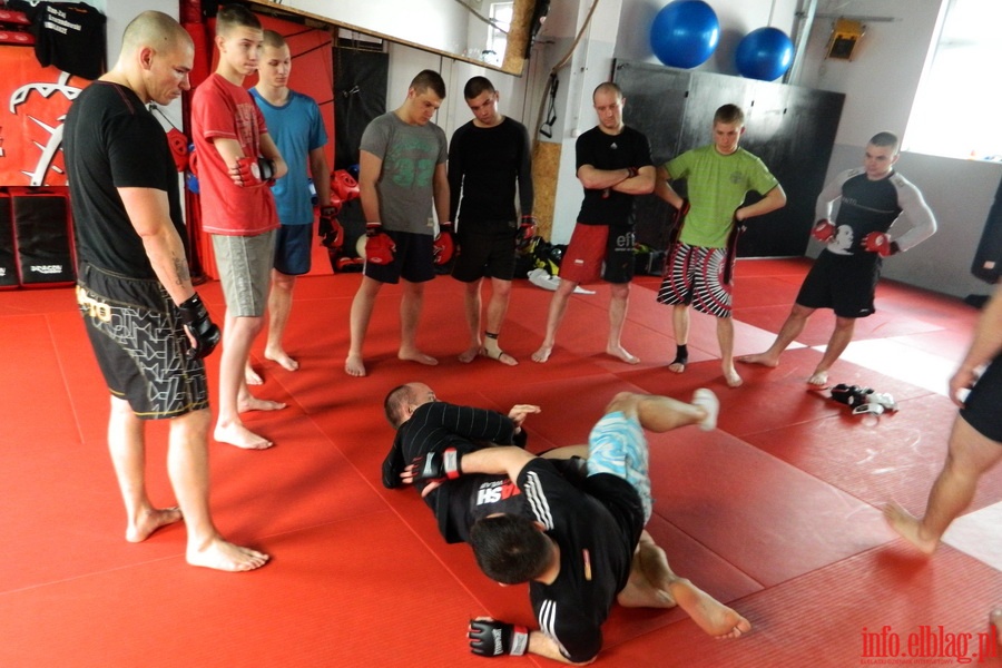 Seminarium MMA z Szymonem Bokowskim w Fight Club Elblg, fot. 21