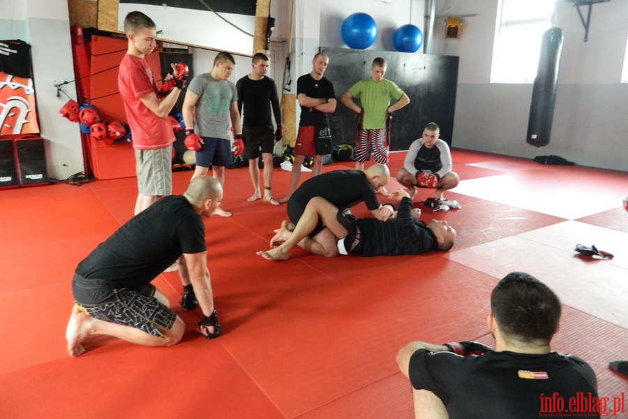 Seminarium MMA z Szymonem Bokowskim w Fight Club Elblg, fot. 22