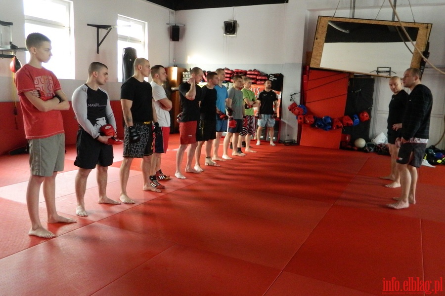 Seminarium MMA z Szymonem Bokowskim w Fight Club Elblg, fot. 23