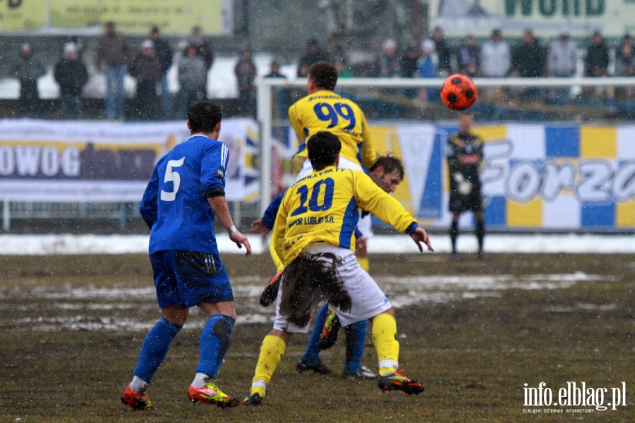 II liga: Olimpia Elblg - Motor Lublin 1:0, fot. 9
