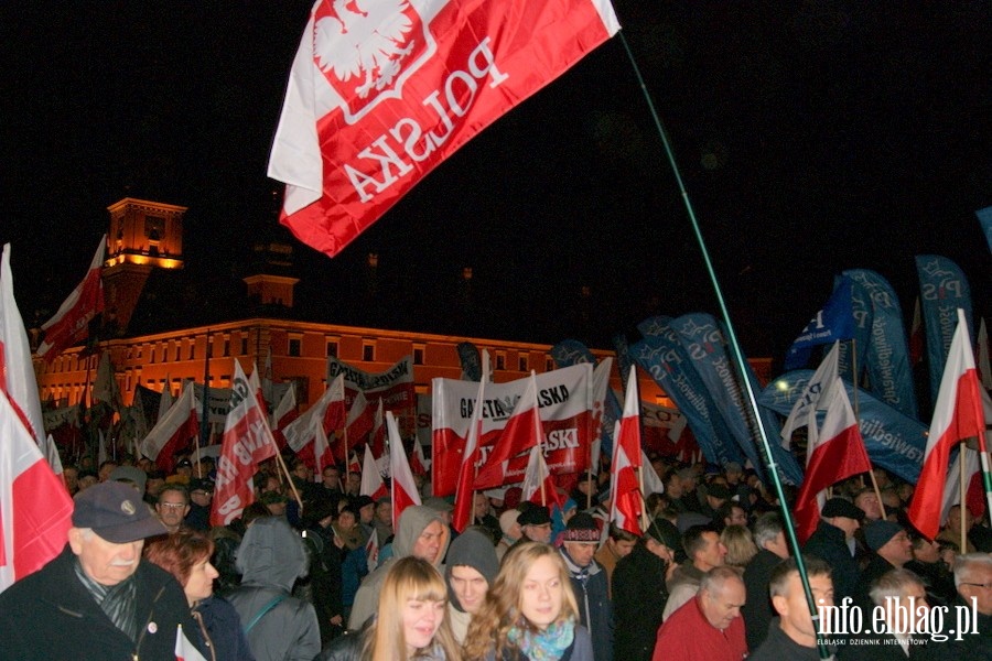 Stoeczne obchody Narodowego wita Niepodlegoci - 10.11.2013, fot. 10