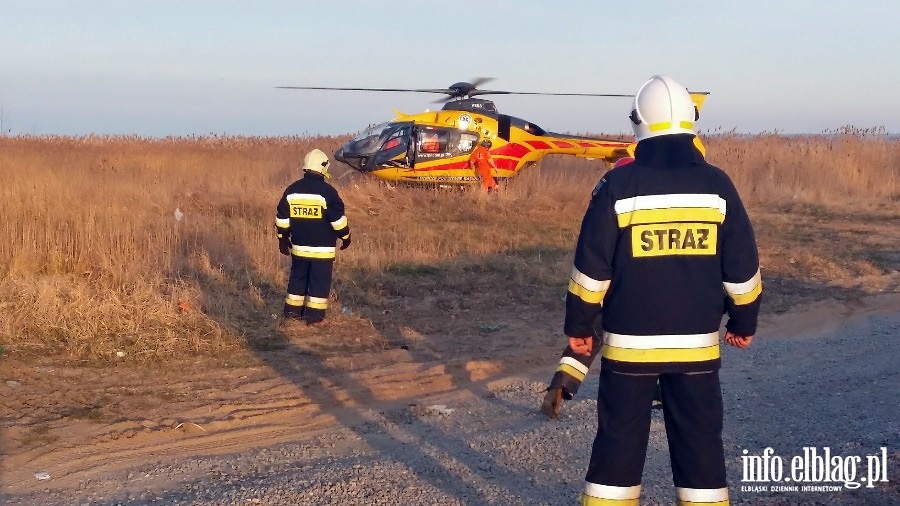 Wypadek motolotni w Ktach Rybackich, fot. 8