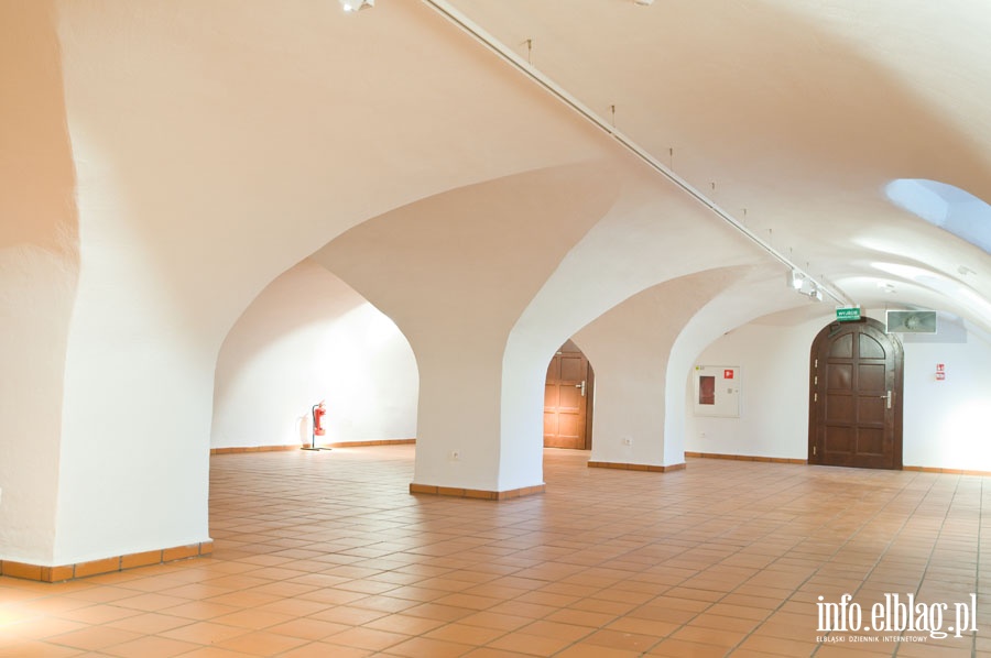 Remont w Muzeum Archeologiczno-Historycznym w Elblgu - kwiecie 2014r., fot. 15