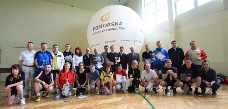 Badmintonowe trofea z Grand Prix i Otwartych Mistrzostw Elblga 