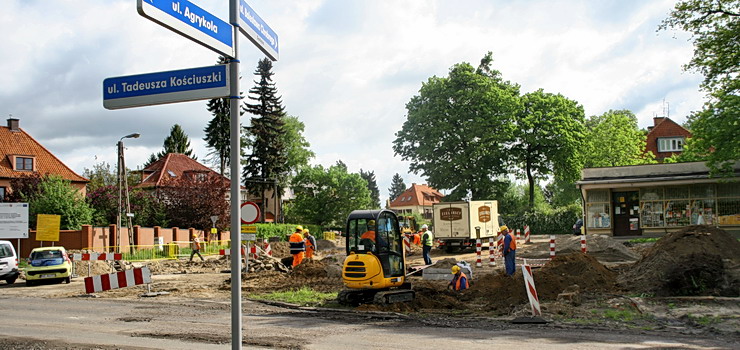 Jutro zamknicie skrzyowania Kociuszki z Agrykola - autobusy ZKM pojad objazdami