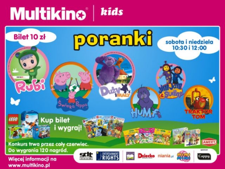 Wygraj bilety na Poranki w Multikinie