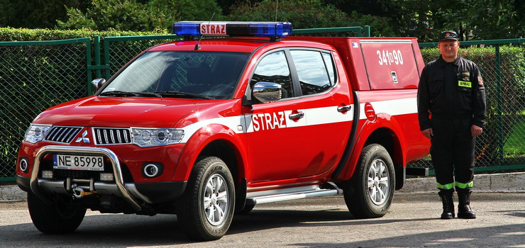 Terenowe Mitsubishi dla elblskiej stray