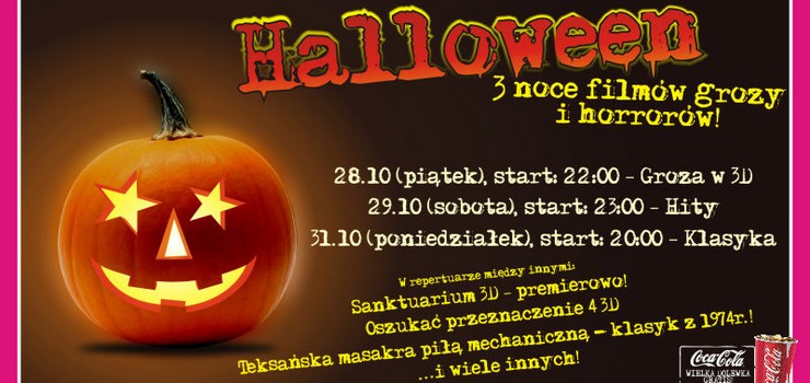 Wygraj wejciwk na maraton z okazji Halloween