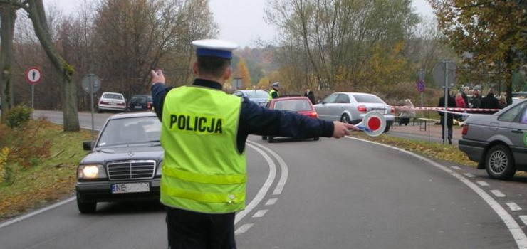 Odcinek drogi 503 w kierunku Suchacza zosta zamknity