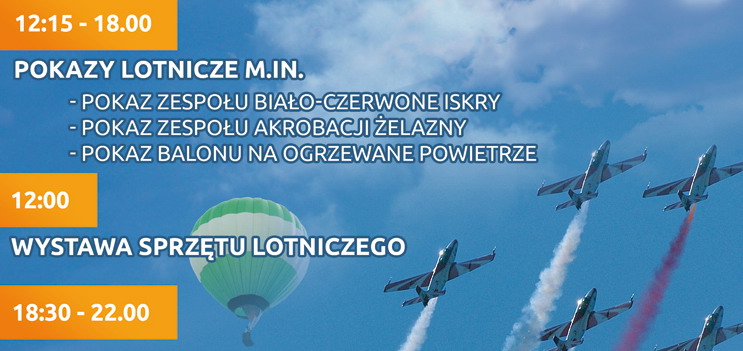 Dzi festyn z okazji 100-lecia lotnictwa w Elblgu.Uprzyjemnij sobie sobot