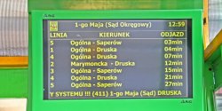 Na co najmniej 30 przystankach maj pojawi si elektroniczne tablice informacyjne