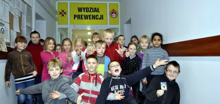 Wizyta pzimowisk w Oddziale andarmerii Wojskowej  w Elblgu