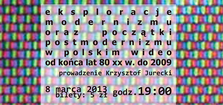 Kruganek Movie: Polska sztuka wideo od lat 80-tych XX wieku do 2009 r.