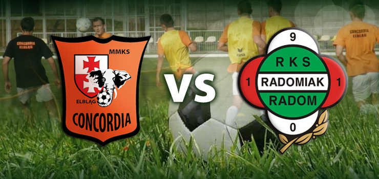 Concordia Elbląg zagra z Radomiakiem
