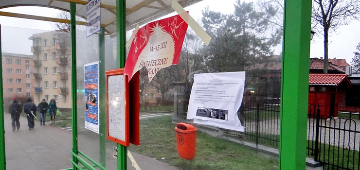 Umieszczanie plakatw na wiatach przystankowych - bez pozwole mona dosta za to mandat