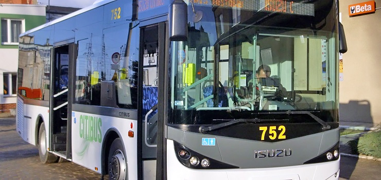 Isuzu Citybus na testach w elblskiej komunikacji miejskiej