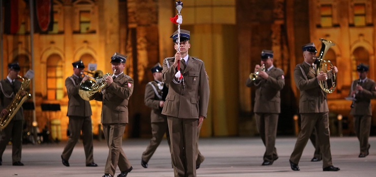 Orkiestra Wojskowa z Elblga powrcia z tourne po Niemczech