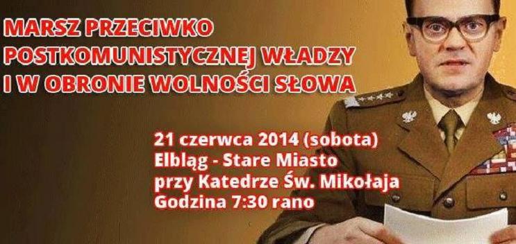 Elblg bdzie mia swj marsz w obronie wolnoci sowa