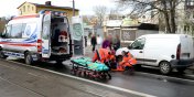 Grunwaldzka: potrcenie na pasach. Ranna piesza w szpitalu