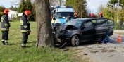 Fromborska: octavi uderzyli w drzewo. Jedna osoba w szpitalu