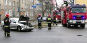 Grone zderzenie na skrzyowaniu ul. Malborskiej, Zagonowej i Fabrycznej