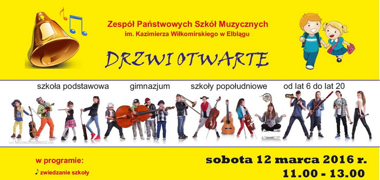 Szkoa jak z nut! „Drzwi otwarte” w Zespole Pastwowych Szk Muzycznych 