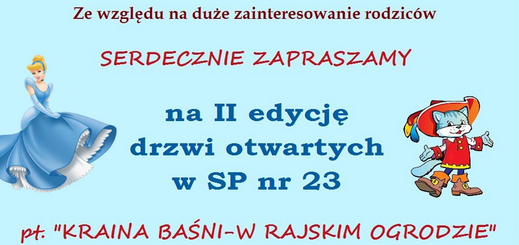 Drzwi Otwarte w Szkole Podstawowej nr 23