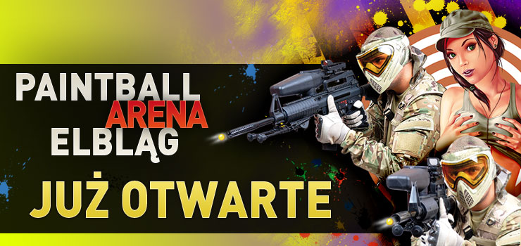 Paintball Arena Elblg JU OTWARTY! - zobacz filmik