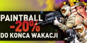 Paintball -20% do koca wakacji