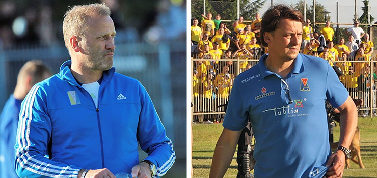 Pomeczowe wrażenia trenerów - Olimpii Adama Borosa i Motoru Tomasza Złomańczuka