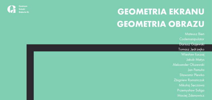 Wakacje z geometri w Galerii EL